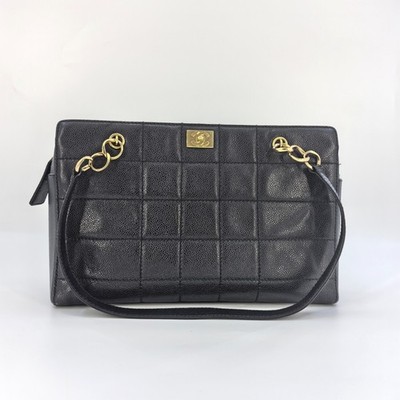 Calfskin Wild Stitch Choco Bar Chain Handbag BF0012