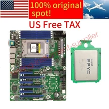 AMD epyc 7302P+ASRock EPYCD8 motherboard 7 PCIE dual M2 SSD