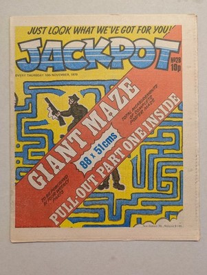 Jackpot Comic No 28, 10th November 1979, IPC Magazines