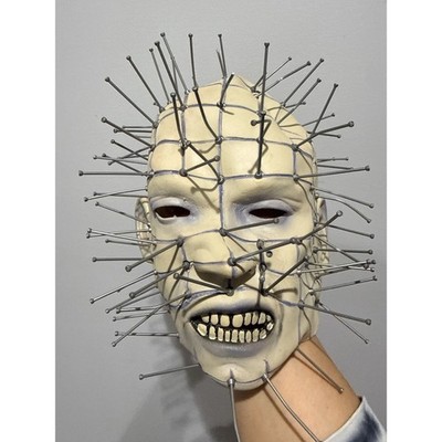 Hellraiser PinHead Adult Latex Mask Reel Games 2009 Halloween Horror Cosplay V