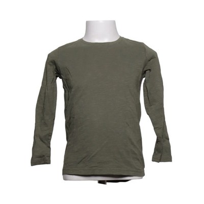 Lindex Kids, Langarmshirt, Größe: 110, Grün, Baumwolle, Einfarbig #Ecn
