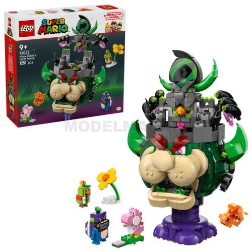 LEGO 72042 LEGO Super Mario - Principe Florian e Bowser castello
