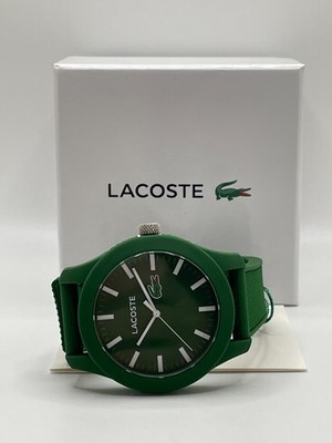 Lacoste 2010763 Mens Green Water Resistant Analog Classic Quartz Wristwatch