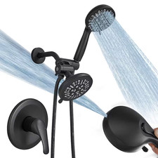 Single Handle 8-Spray Shower Faucet 1.8 GPM w...