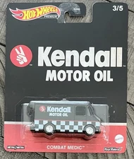 Hot Wheels Premium Kendall Motor Oil COMBAT MEDIC #3/5