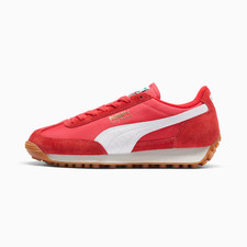NEW W/O BOX Puma Easy Rider Vintage Womens Size 6.5 Red Suede 400773-01