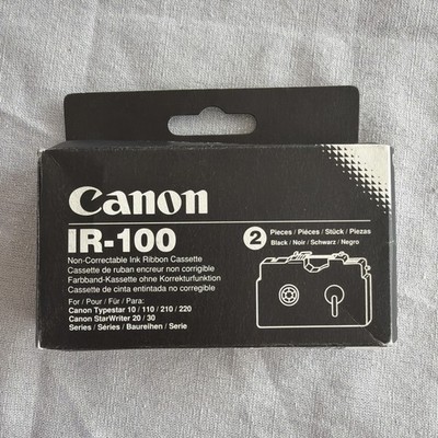 2x Canon IR-100 Farbbankassette ohne Korrekturfunktion, Schwarz, Neu (P040)