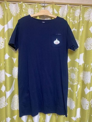 Dragon Quest Metal Slime Navy Kleid, Damen Free Size, Top Zustand