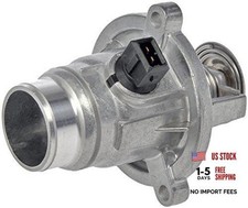 902-817 Engine Coolant Thermostat Housing Assembly Compatible with Select BMW