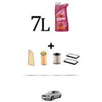 Hoffcar Set Service 3 Filter Und 7L ÖL FüR Mercedes Classe Clk (A209, C209)