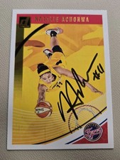 2019 Panini WNBA Donruss Natalie Achonwa Signed Auto Indiana Fever #13
