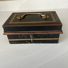 Vintage Metal Petty Cash Box