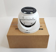 Lorex E893DD Dome Outdoor 4K Ultra HD Smart Deterrence IP Dome Camera White