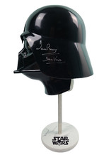 Dave Prowse Signed Star Wars Darth Vader Full Scale 1:1 Helmet Display JSA