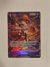 Shanks (065) (Alternate Art) OP13-065 Carrying On His Will One Piece Foil NM