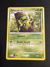 2007 Pokemon Spinarak 103/123 Mysterious Treasures Card