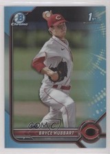 2022 Bowman Draft Chrome Sky Blue Refractor Bryce Hubbart #BDC-17 n1u