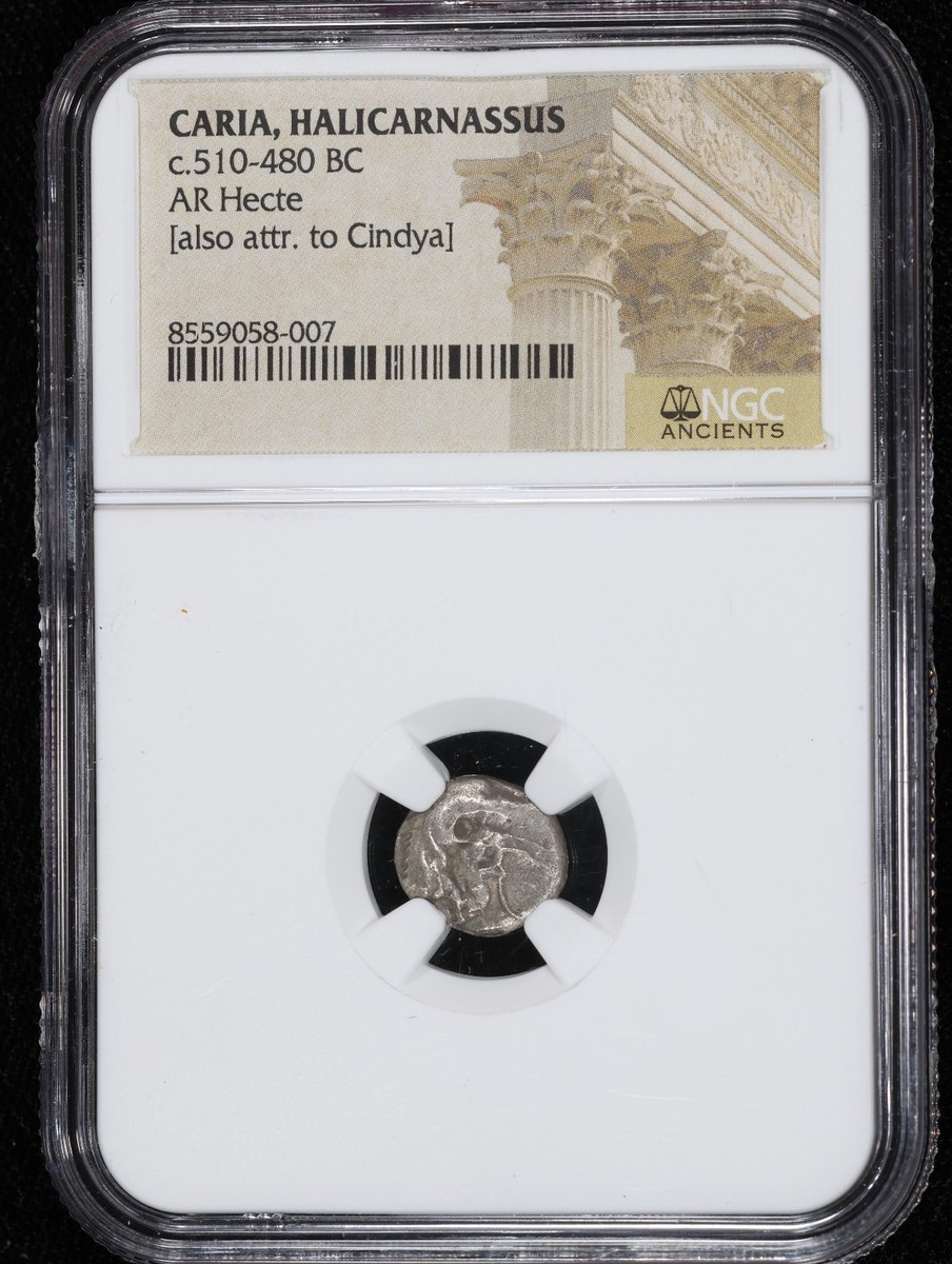 ベネゼエラ　カラカス2レア銀貨 Halicarnassus AR Hecte Greek Caria Silver Ketos Coin c. 510-480 BC