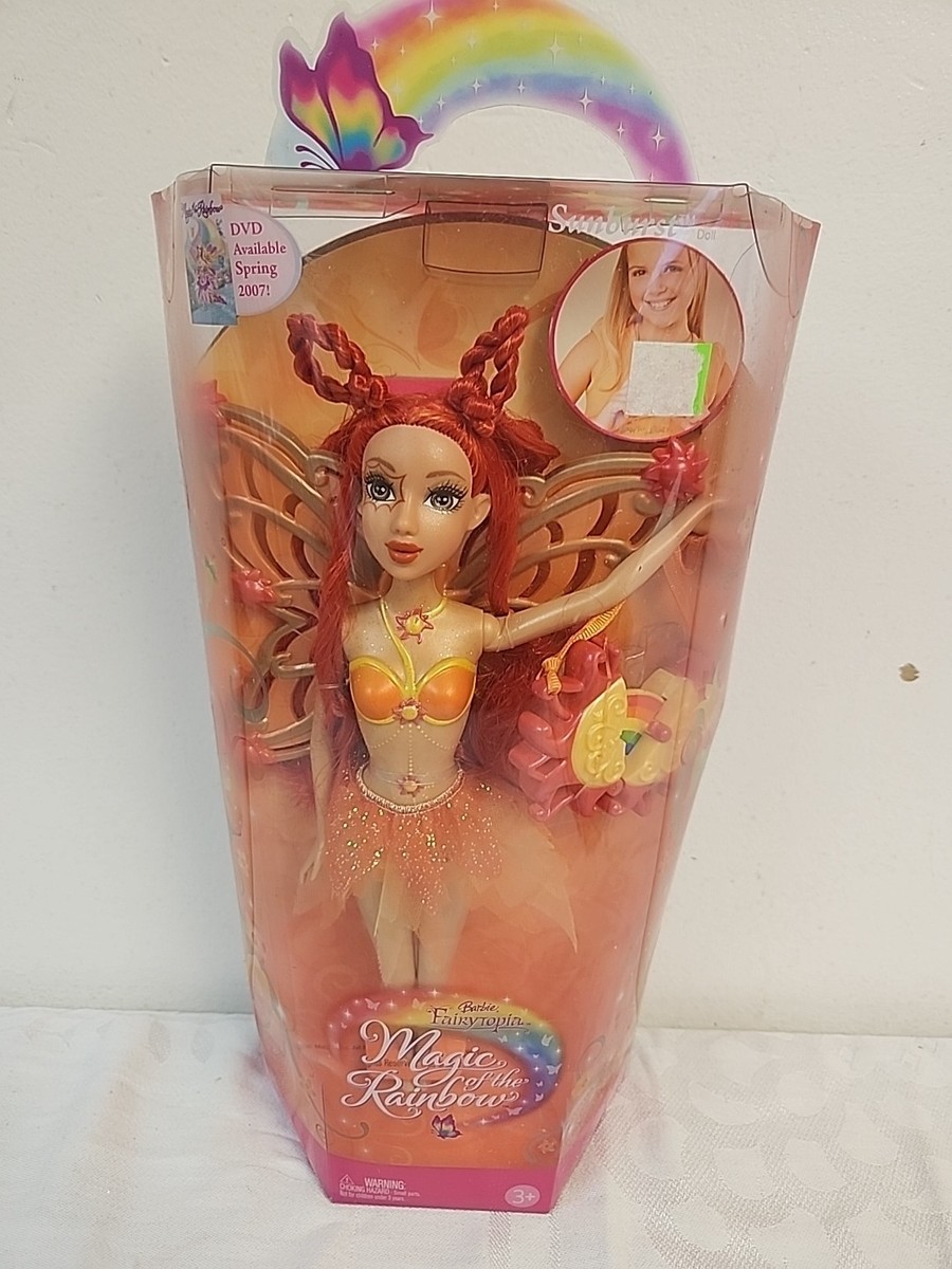 Sunburst Magic of The Rainbow Barbie Fairytopia Doll 2006 Mattel