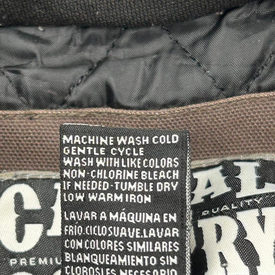 Chaqueta informal County - XL algodón marrón Foto 4 de 4