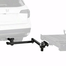 Silver Spring Scooter Carrier Swing Away Arm Hitch Mount Adapter Steel