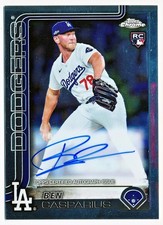 2025 Topps Chrome Ben Casparius Rookie Autographs Auto Rc #RA-BC