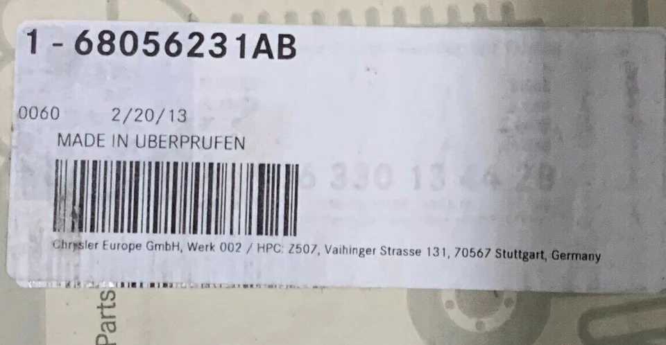 FITS 2007-2009 DODGE SPRINTER 3500 HUB 68056231AB - NEW OEM - Image 4 of 4