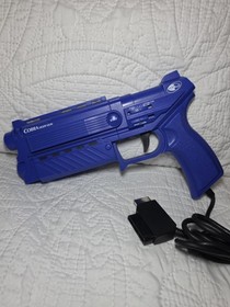 NYKO Cobra Light Gun Model UN-80039 PS1/PS2 Sega Saturn Tested/Working Area 51 