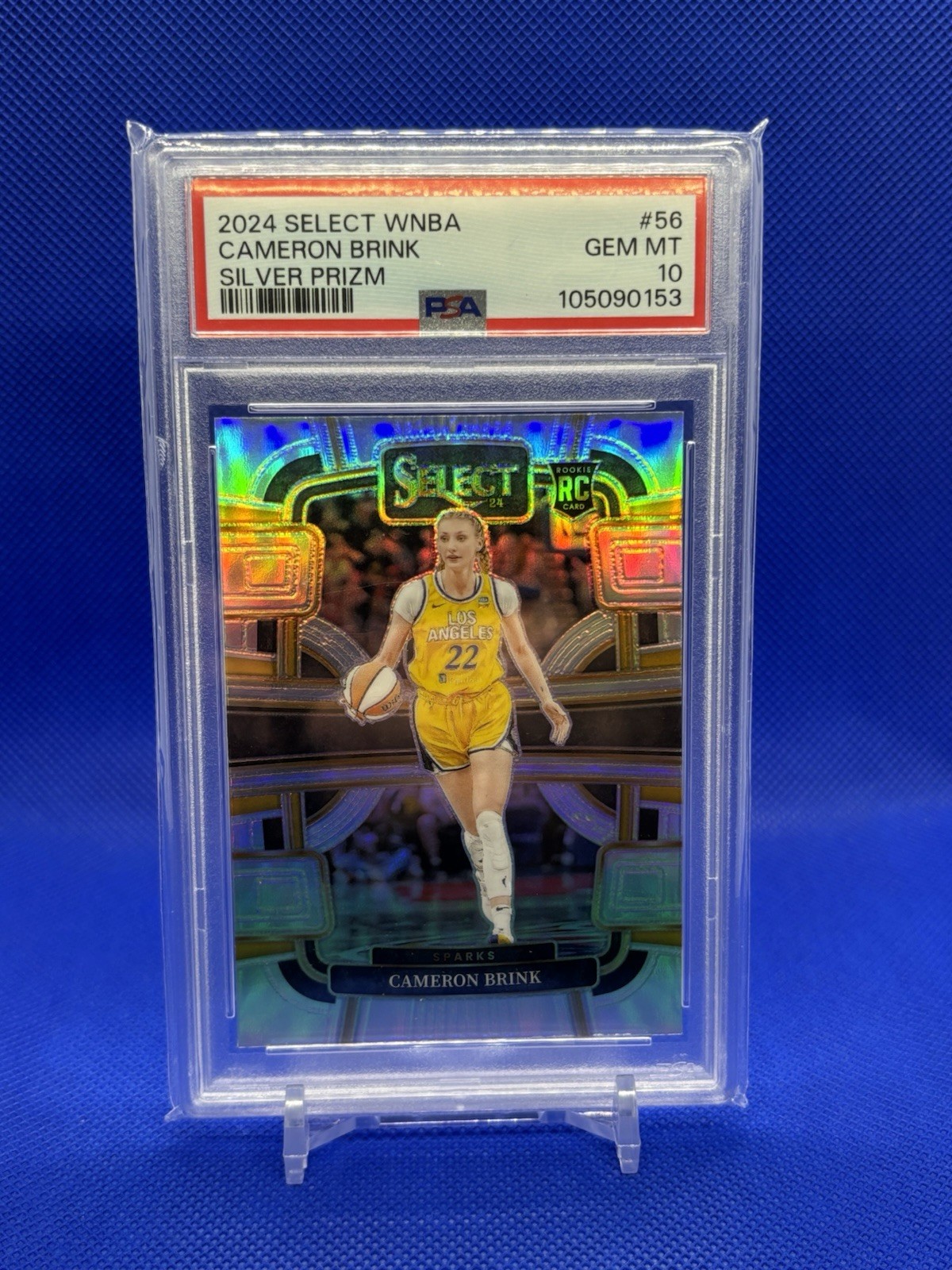 2024 Select WNBA CAMERON BRINK Silver Prizm Rookie RC SP #56 Gem Mint PSA 10