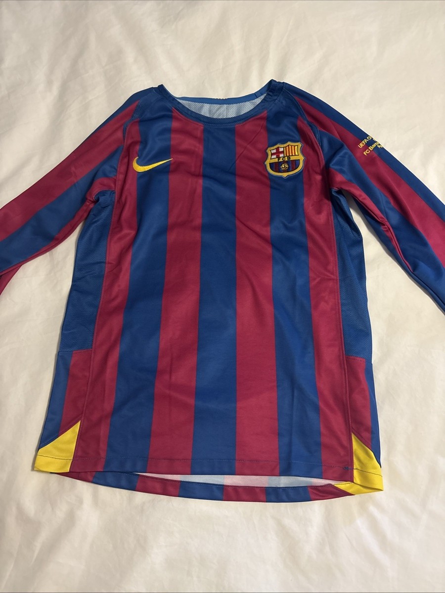 ウェア 2005-06  10 RONALDINHO Barcelona 2005-06 Ronaldinho / Marquez | eBay