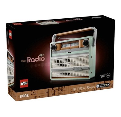 LEGO  Icons 10334 Radio Retro Kofferradio Neu OVP Exklusiv