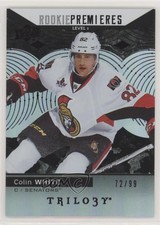 2017 Upper Deck Trilogy Rookie Premieres Level 1 Black Foil /99 Colin White fm0