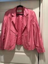 20 W Maxie Klein, Pink Jacket Dress Embroidery With Beads