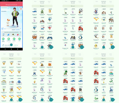 Pokémon Acc Go - Level 57 - 20 Shiny - 122 Legendary - Instant D3livery
