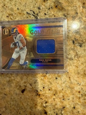 2024 Panini Gold Standard - Gold Gear Puka Nacua Patch /299 Rams GG-PNA