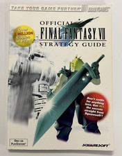 Final Fantasy VII Strategy Guide Official Book Brady Games 1997 PlayStation