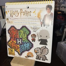 PERLER PATTERN PAD Harry Potter Fused Bead Pattern Pad 14 Sheets 53 Patterns