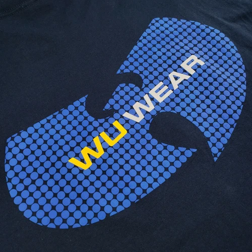 90s Wu Wear Denim Co. Wu Tang Clan Long Sleeve Shirt 1990s vintage concert t-shirt, vintage, size XL, single stitch, B+ condition