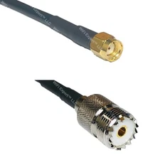 RFC240UF RP-SMA MALE to SO239 UHF Female RF Cable FAST-SHIP LOT