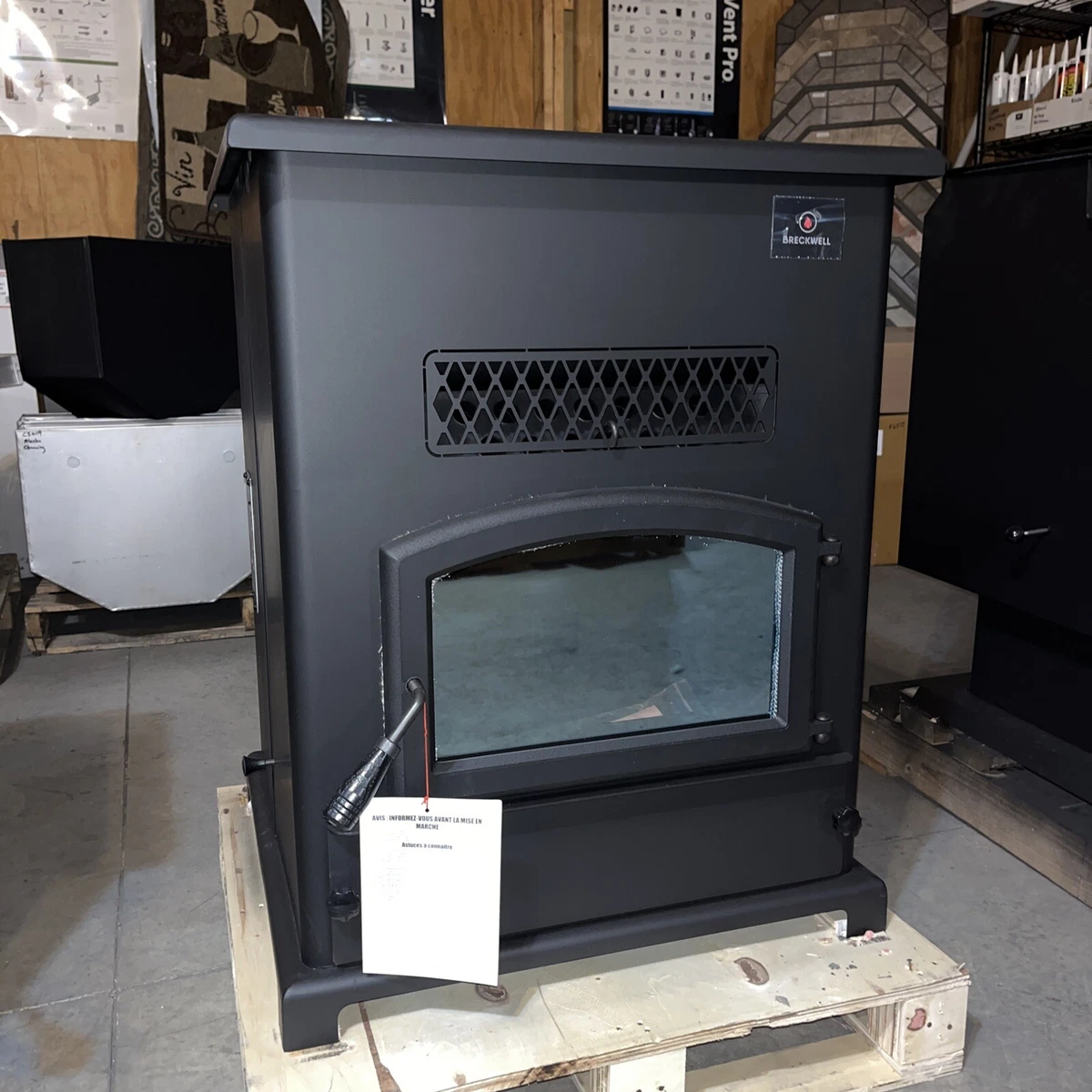 Breckwell Big E SP1000 Pellet Stove NEW ships free! | eBay