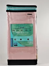 SHEEX Arctic Aire Tencel Lyocell King Pillowcases Set of 2 Pink