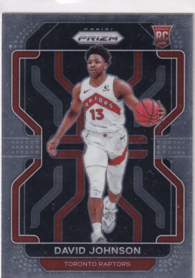 2021-22 Panini Prizm Basketball NBA No. 278 David Johnson Rookie