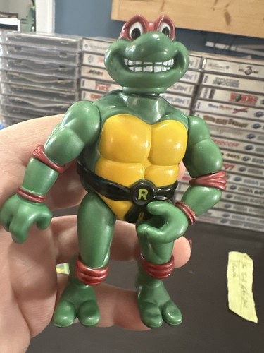 Playmates TMNT Teenage Mutant Ninja Turtles 2022 Retro Toon Raph Raphael COMPLET - Picture 6 of 7
