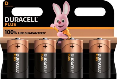 20 x Duracell - Mono D Plus LR20 Batterien + 100% LANGLEBIGER* MN1300 5 x 4er