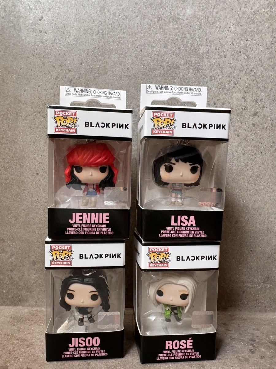 Funko Pocket Pop! Keychain BlackPink Jisoo Lisa Jennie Rose