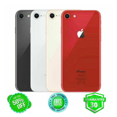 Apple iPhone 8 64GB 128GB 256GB GSM + CDMA Unlocked Verizon iOS Gold Silver