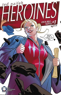 Heroines Comic 1 Cover A First Print 2017 Ted Naifeh Taylor Esposito Space Goat