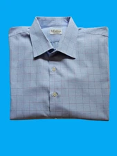 MOHAN CUSTOM MEN LONG SLEEVE DRESS SHIRT - SIZE 17.52