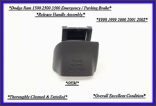 9801 Dodge Ram 1500 2500 3500 Oem Parking Brake Handle Charcoal 9801 Dodge Ram 1500 2500 3500 Oem Parking Brake Handle Charcoal