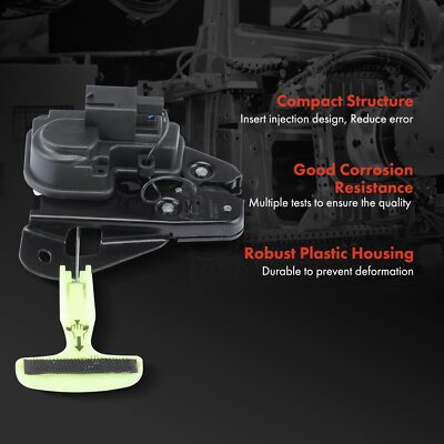 Rear Tailgate Lock Trunk Lid Latch Actuator For Chrysler 200 300 Dodge Rear Tailgate Lock Trunk Lid Latch Actuator For Chrysler 200 300 Dodge